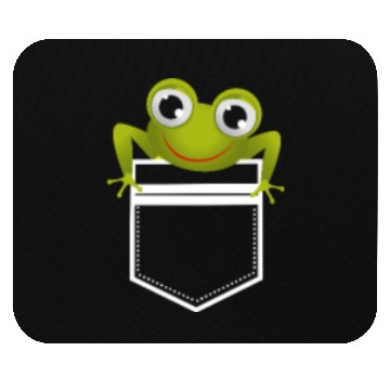 Discover Cute Pocket Frog Toad Amphibian Animal Gift Mouse Pads