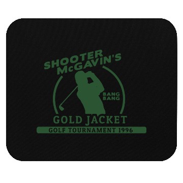 Discover Shooter McGavin Funny Golf Mouse Pads