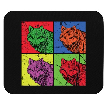 Discover Wolf Mouse Pads
