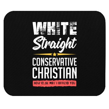 Discover Funny political conservative Christian gift idea Mouse Pads