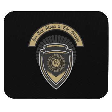 Discover The Alpha And The Omega Mouse Pads