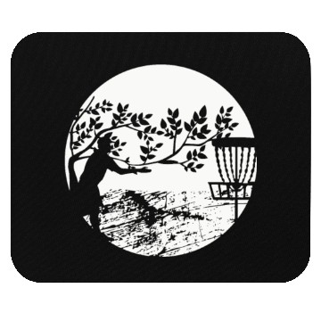 Discover Vintage Disc Golf Discgolf Frisbee Geschenk Mouse Pads