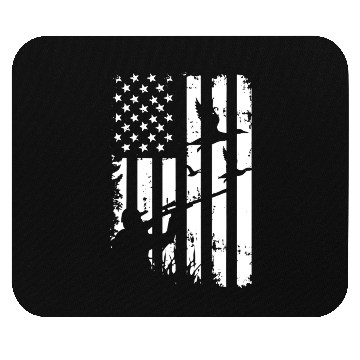 Discover USA Duck Hunting American Hunters Hunt Gifts Mouse Pads