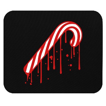 Discover drop graffiti melt stamp candy cane tasty candy su Mouse Pads