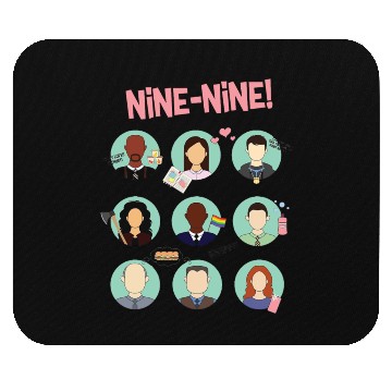 Discover Brooklyn Nine - Nine Squad Mouse Pads