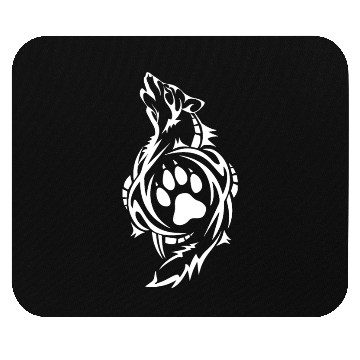 Discover Wolf Native American T Tattoo Mouse Pads