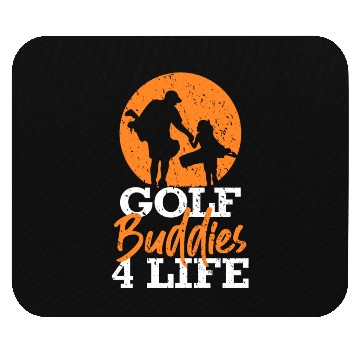 Discover Dad golf buddy Mouse Pads