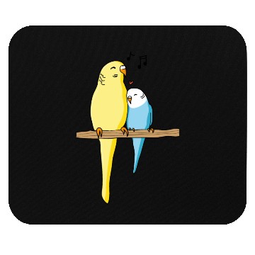 Discover budgie bird budgerigar parakeet family singing Mouse Pads