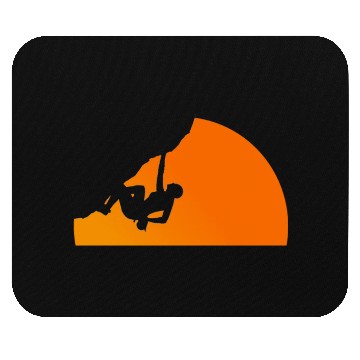 Discover Climbing Sun - Climbing, Bouldering, Mountains, Gi Mouse Pads