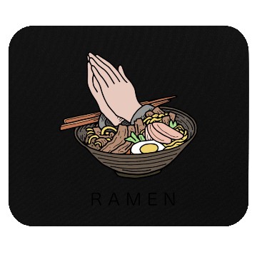 Discover Amen Ramen Phone jesus chef Mouse Pads