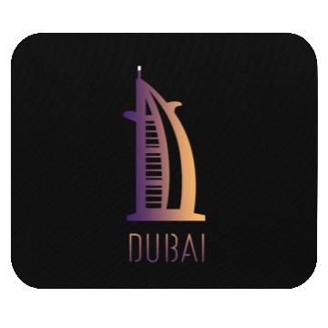 Discover cool Burj al Arab Design in Dubai Mouse Pads