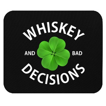 Discover Green Irish Shamrock Mouse Pads St Patricks Day