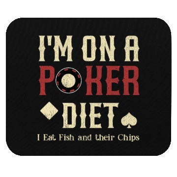 Discover poker card gamling bluffing Mouse Pads