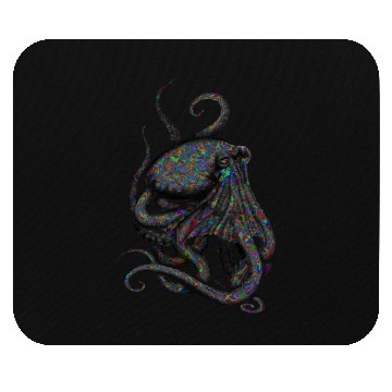 Discover Octopus Psychedelic Mouse Pads