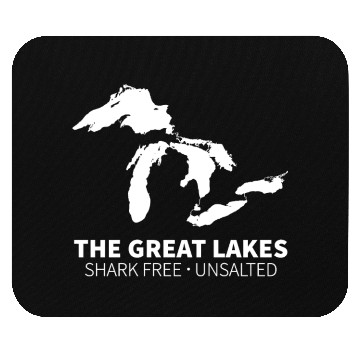 Discover Great Lakes Shark Free Unsalted Mouse Pads