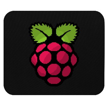 Discover Raspberry Pi Pixel Logo Mouse Pads