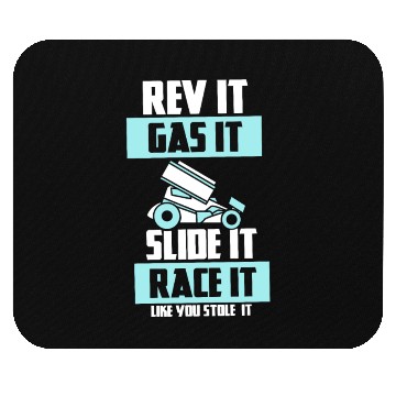 Discover SPRINT CAR RACING GIFT: Race It Like You Stole It Mouse Pads