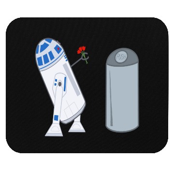 Discover Confused R2D2 Mouse Pads