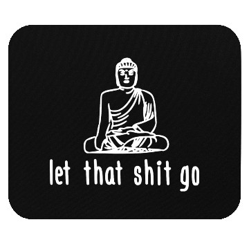Discover let that shit go Mouse Pads