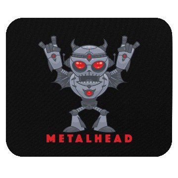 Discover Heavy Metal Robot Mouse Pads