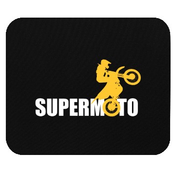 Discover Supermoto Motorcycle - Gift for Men and Bikers Mouse Pads