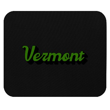 Discover Green Vermont Mouse Pads