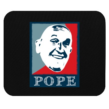 Discover Pope gift Christianity Catholic Mouse Pads
