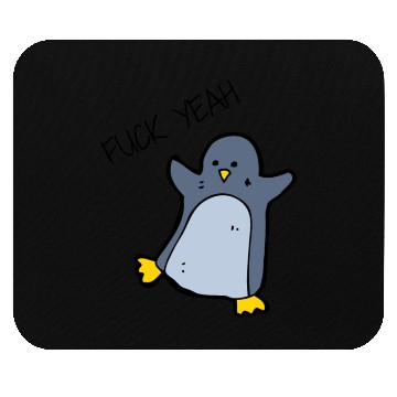 Discover Fuck Yeah Penguin Mouse Pads