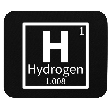 Discover Hydrogen — Periodic Table Element 1 Mouse Pads