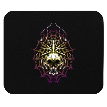 Discover Skull Spider Mouse Pads