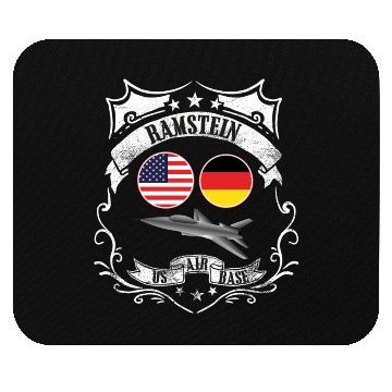 Discover Ramstein air base Germany Mouse Pads
