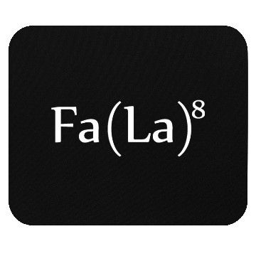 Discover Fa La La Formula Mouse Pads Christmas Funny Holiday Par