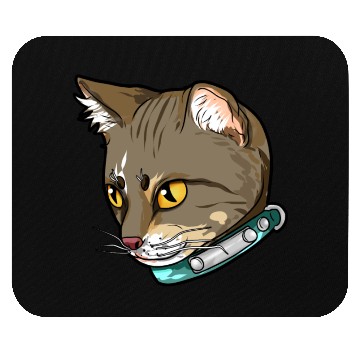 Discover Brazilian Shorthair Cat Face Love Sweet cool funny Mouse Pads