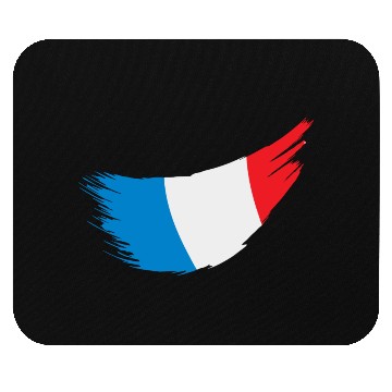 Discover France Flag Mouse Pads