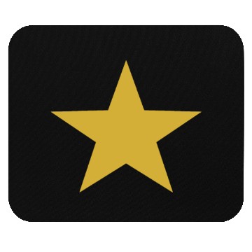 Discover Gold Star Mouse Pads