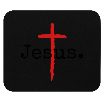 Discover Jesus Christian Cross Design, Christian Mouse Pads