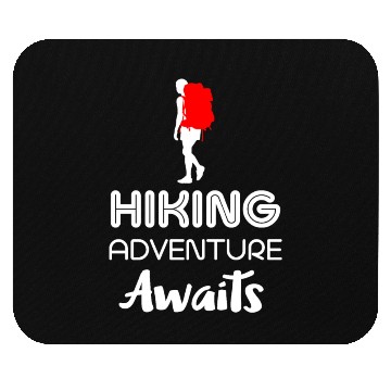 Discover Hiking Adventure Hike Mouse Pads