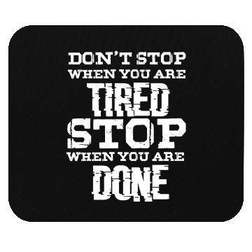 Discover Jogging Running Walking Motivation Mouse Pads