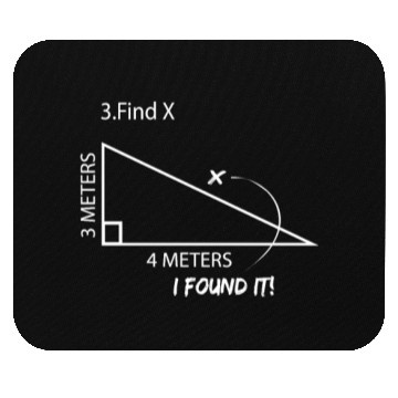 Discover Math angle triangle geometry student gift Mouse Pads