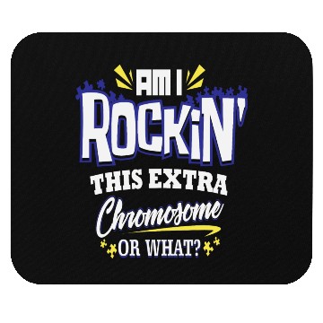 Discover Down Syndrome Awareness Support Trisomy 21 Gift Mouse Pads