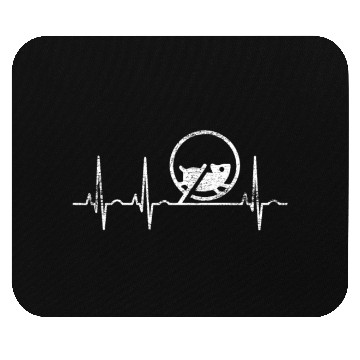 Discover Hamster Heartbeat Mouse Pads