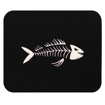 Discover Fish Skeleton Mouse Pads