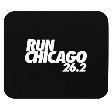Discover run chicago Mouse Pads