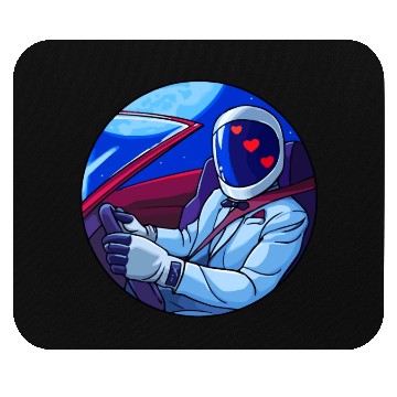 Discover SpaceX Tesla Starman Mouse Pads