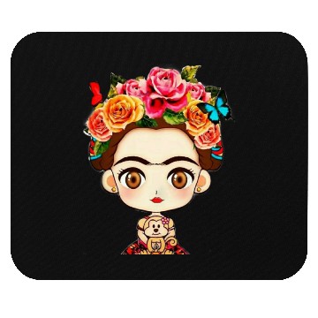 Discover FRIDA KAHLO woman Mouse Pads