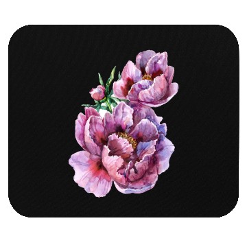 Discover Flower, Flowers, Paint, Watercolor, Handmade, Rose Mouse Pads