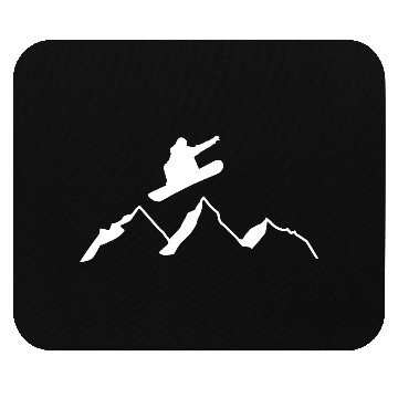 Discover SNOWBOARDING! Mouse Pads