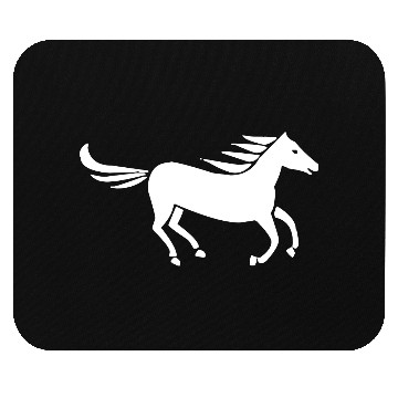 Discover Fast Horse Stallion Mouse Pads
