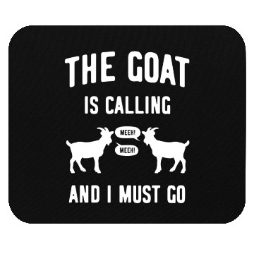 Discover Goat Goats Farmer Calling Mouse Pads