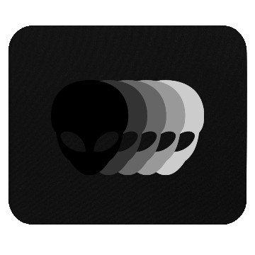Discover Small Grey Aliens Mouse Pads